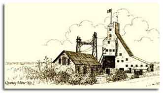 Illustration of Quincy Mine